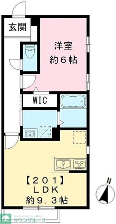 スカイ・フラワーの物件間取画像
